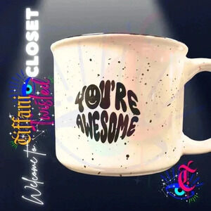 You're Awesome Speckled Ceramic Mug